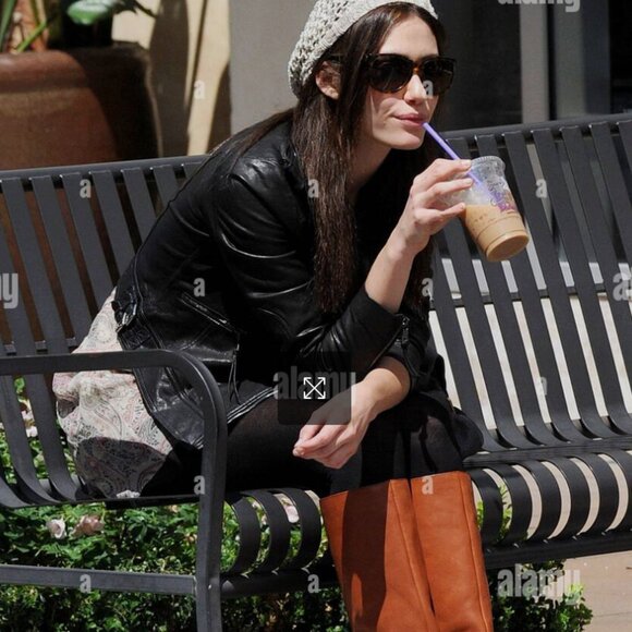 Vintage Coach Natalie Brown Leather Riding Boots - Classic, Sleek, & Preppy S 8 - Picture 14 of 14